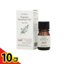 【送料無料!(地域限定)】LaFleur(ラ・フルール) オーガニックエッセンシャルオイル ティートリー 3mL 10個セット