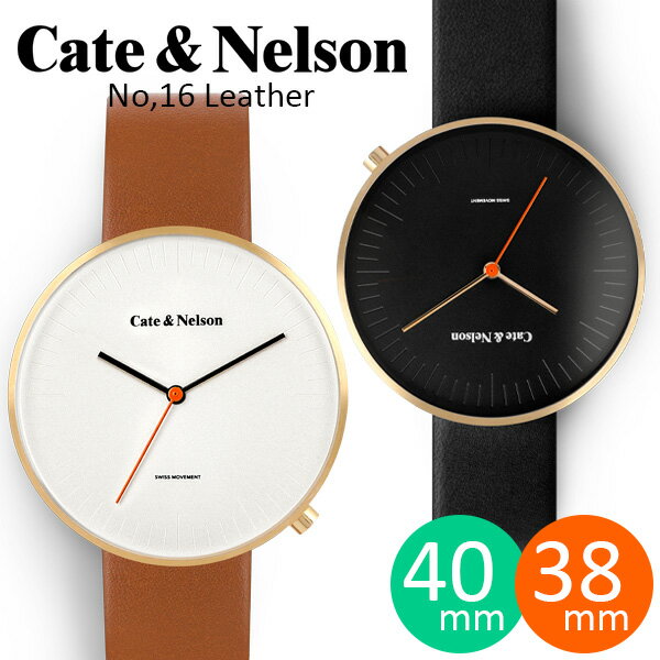 レディース 腕時計 Cate & Nelson 38