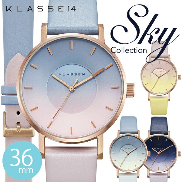  klasse14 クラスフォーティーン 腕時計 クラス14 レディース メンズ SKY Collection 2019 36mm ブランド WSK19RG004W WSK19RG005W WSK19RG006W 本革 レザーベルト プレゼント ギフト 贈り物