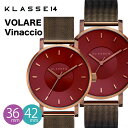 【正規販売店 2年保証】 klasse14 クラスフォーティーン 腕時計 クラス14 レディース メンズ VOLARRE Vinaccio 36mm …