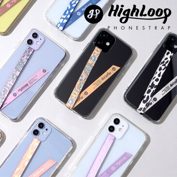 【MAX1,000円offクーポン】★ HighLoop ハイループ フォンストラップ iPhone android 携帯 落下防止 バンド ベルト ストラップ 片手 韓国 おしゃれ 国 都市 可愛い [日本正規輸入代理店] おもしろ プレゼント 友達 ギフト 【メール便OK】