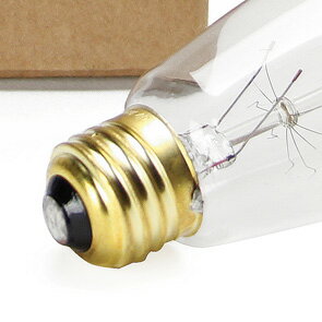 【5％off！5のつく日】★ Edison Bulb SIGNATURE (Lサイズ) シグネチャー L エジソンバルブ タングステン電球 インテリア 照明 口金E26タイプ 40W 60W 輸入雑貨 天井 部屋 リビング 間接照明 おもしろ雑貨のシンシア プレゼント