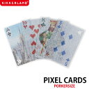 【3日間限定GWクーポン】【KIKKERLANDキッカーランド】Pixel Cards ピクセルカード トランプカード ギフト 【メール便OK】