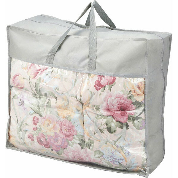 花浪漫 羽根ふとんバッグ入り(ピンク)＜20000＞ギフト お祝い プレゼント 誕生日 引き出物 引越し祝い 新築祝い 出産祝い 結婚祝い 贈答品【送料込み(北海道、沖縄不可)】