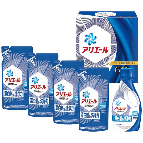 洗濯用ギフトセット P＆G アリエール液体洗剤ギフトセット(PGLA-30D)＜3000＞ギフト 内祝い お礼 挨拶 快気祝い 退院祝い 全快祝い 結婚内祝い 出産内祝い お祝い プレゼント 誕生日 引き出物 出産祝い 結婚祝い 贈答品 詰め合わせ 入学内祝い 感謝 お詫び