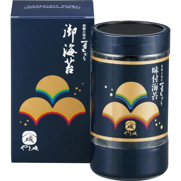 やま磯 初摘み味付海苔＜500＞お中元 引っ越し 挨拶 お礼 御礼 出産祝い 食べ物 ギフト 内祝い 結婚祝い 出産内祝い 快気祝い お返し 挨拶回り 粗品 入学内祝い 感謝 お詫び 参加賞 納会 褒賞品 慰労 卒園 異動 三送会 食品 父の日 景品 法事 法要