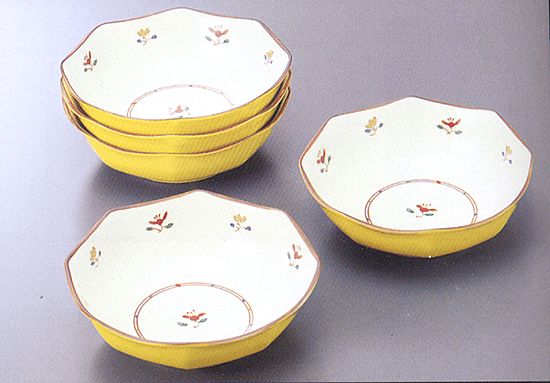 たち吉 花あわせ 煮物鉢5客組