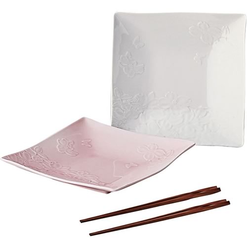 ハナエモリ 花水木 組皿＜3000＞結婚祝い 誕生日 プレゼント 結婚式 引き出物 食器 周年祝い ギフト お祝い 内祝い 出産祝い