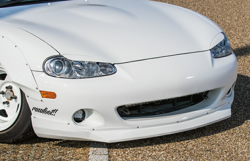 イーエスビー ロードスター NB8C NB6C 後期 フロントスポイラー 未塗装 ESB RM RACING MODIFY レーシングモデファイシリーズ