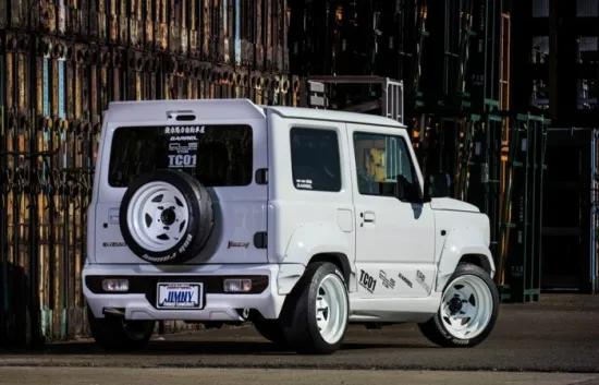 ジムニー ノマド JC74 リアウイング FRP 未塗装 AE00000211 ESB CLS BARREL