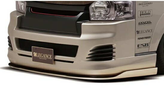 ジェイクラブ ハイエース 200系 4型 5型 6型 フロントフリッパー フルバンパー用 ナロー用 FRP 未塗装 ..