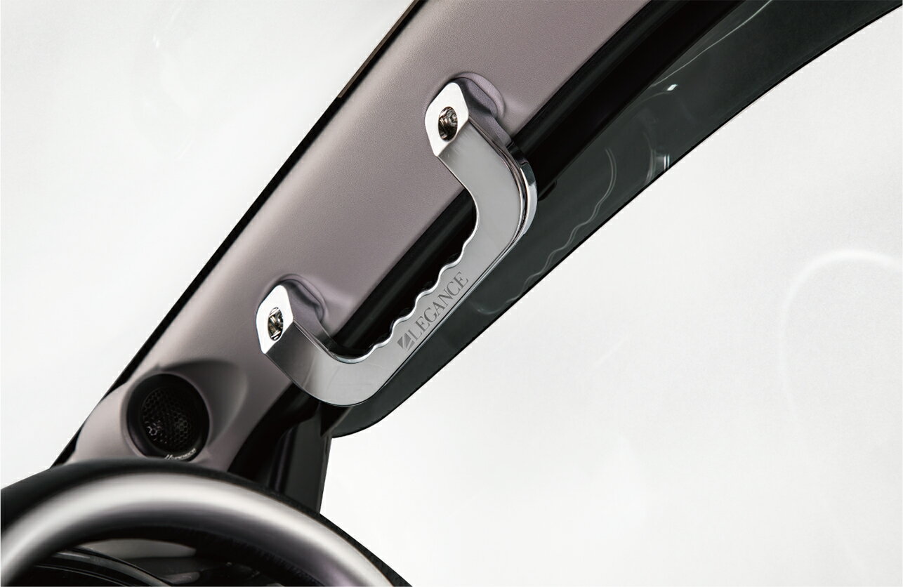 ジェイクラブ ハイエース 200系 LE ビレットグリップ 手すり アルミ j-club LEGANCE レガンス