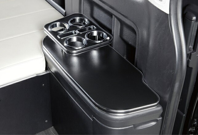 ジェイクラブ ハイエース 200系 1型 2型 3型 4型 5型 6型 リア コンソールテーブル ワイド ワゴンGL専用 j-club LEGANCE レガンス