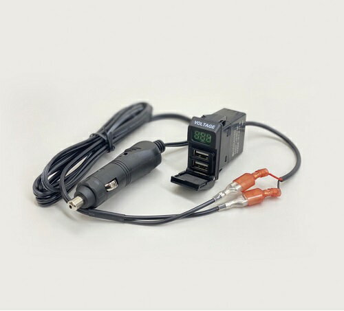 ジェイクラブ 汎用 VOLTAGE+USBポート5.5A j-club LEGANCE レガンス