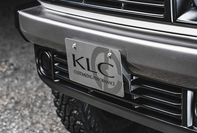 ジムニー JB64W ノスタルジック フロントバンパー用 フロントナンバー移動ベース FRP製 未塗装 KLC Heritage The Answer