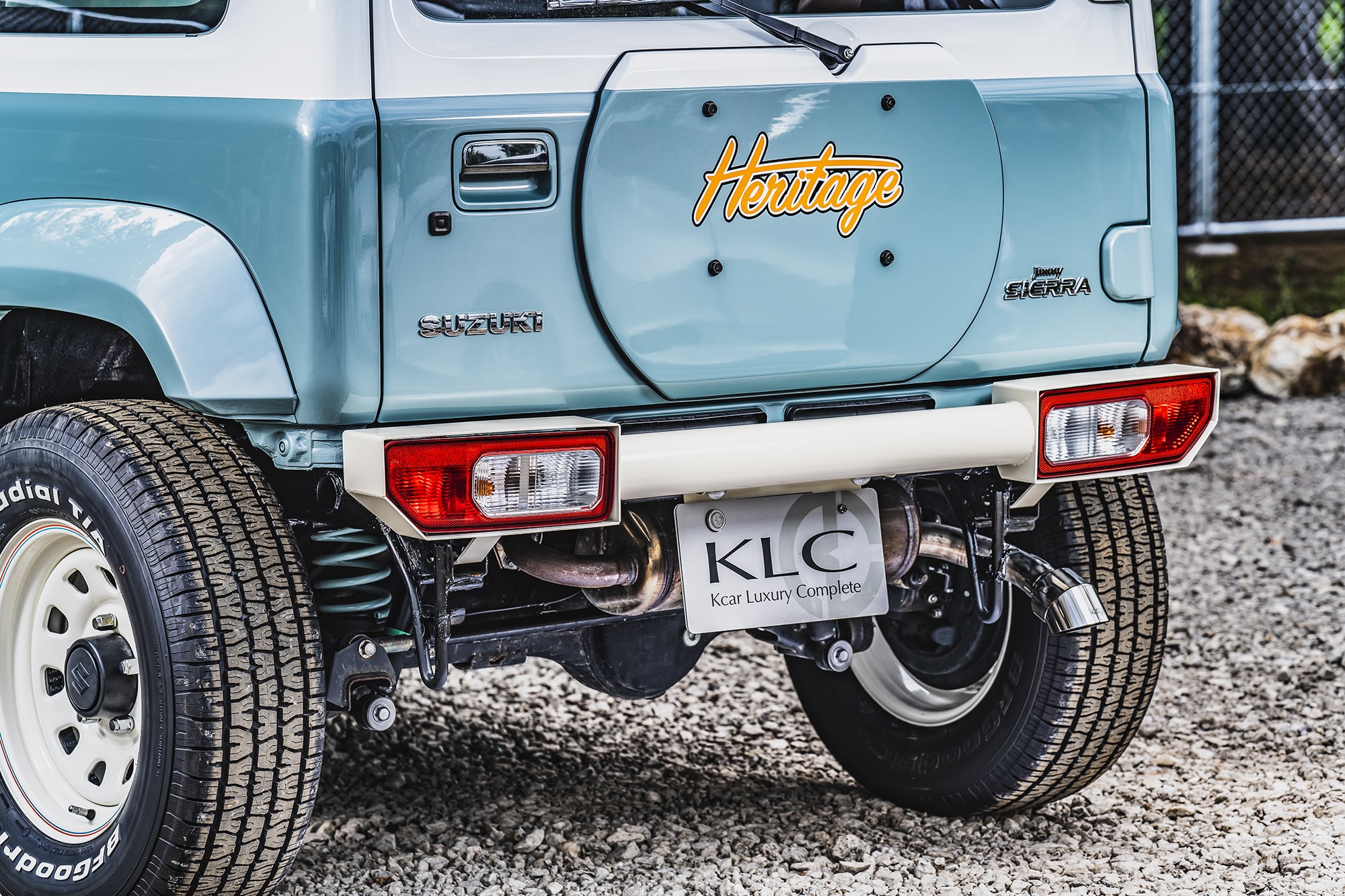 ケイエルシー ジムニーシエラ ジムニーノマド JB74W JC74W トラディショナルバンパー74 リアアイボリー..