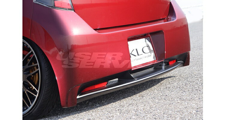 ケイエルシー ワゴンRスティングレー MH23 リアバンパースポイラー 未塗装 KLC Premium Performance Edition