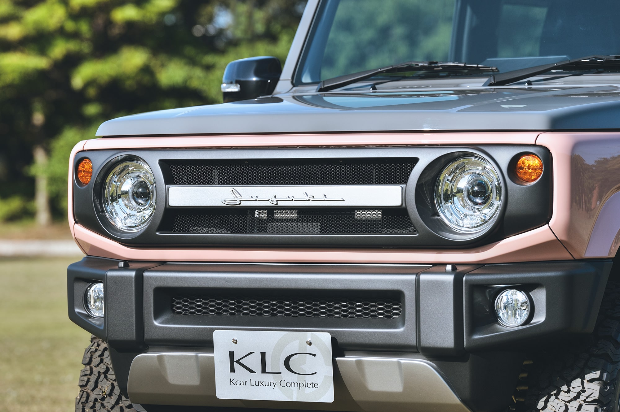 ケイエルシー ジムニー ジムニーシエラ JB64W JB74W フェイスグリル C2 FRP 未塗装 KLC Heritage egg ..