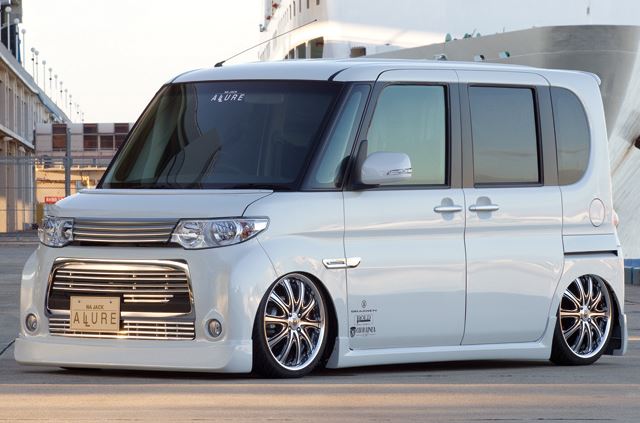 NAジャック ALLURE アリュール タントカスタム L375S L385S 後期 フロントスポイラー Na jack