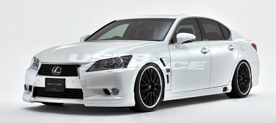 アーティシャンスピリッツ GS GWL GRL1# フロントハーフスポイラー FRP ARTISAN SPIRITS SPORTS-SPEC LINE スポーツスペックライン