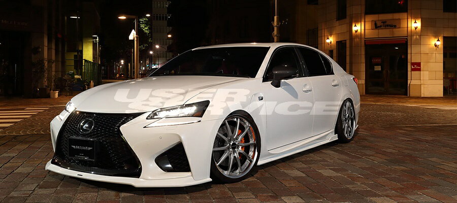 アーティシャンスピリッツ GSF URL10 フロントアンダースポイラー FRP 未塗装 ARTISAN SPIRITS SPORTS LINE BLACK LABEL スポーツラインブラックレーベル