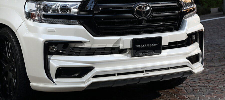 アーティシャンスピリッツ ランドクルーザー 200系 URJ202W-GNTVK フロントハーフスポイラー FRP 未塗装 ARTISAN SPIRITS SPORTS LINE BLACK LABEL スポーツライン ブラックレーベル