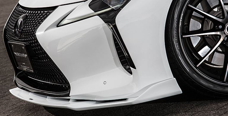 アーティシャンスピリッツ LC500 DAA-GWZ100 フロントアンダースポイラー FRP 未塗装 ARTISAN SPIRITS SPORTS LINE BLACK LABEL スポーツラインブラックレーベル