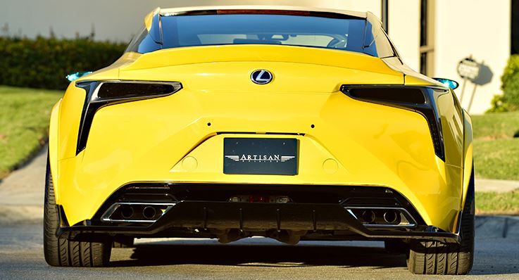 アーティシャンスピリッツ LC500 DAA-GWZ100 リアディフューザー カーボンタイプ CFRP 未塗装 ARTISAN SPIRITS SPORTS LINE BLACK LABEL スポーツラインブラックレーベル