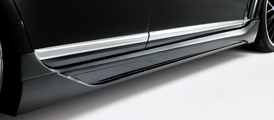 アーティシャンスピリッツ LS600h LS600hL LS460 LS460L Fスポーツ UVF USF 40系 後期 サイドステップ ショート用 FRP 未塗装 ARTISAN SPIRITS SPORTS LINE スポーツライン