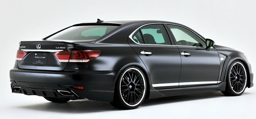 アーティシャンスピリッツ LS600h LS600hL LS460 LS460L Fスポーツ UVF USF 40系 後期 リアハーフスポイラー FRP 未塗装 ARTISAN SPIRITS SPORTS LINE スポーツライン