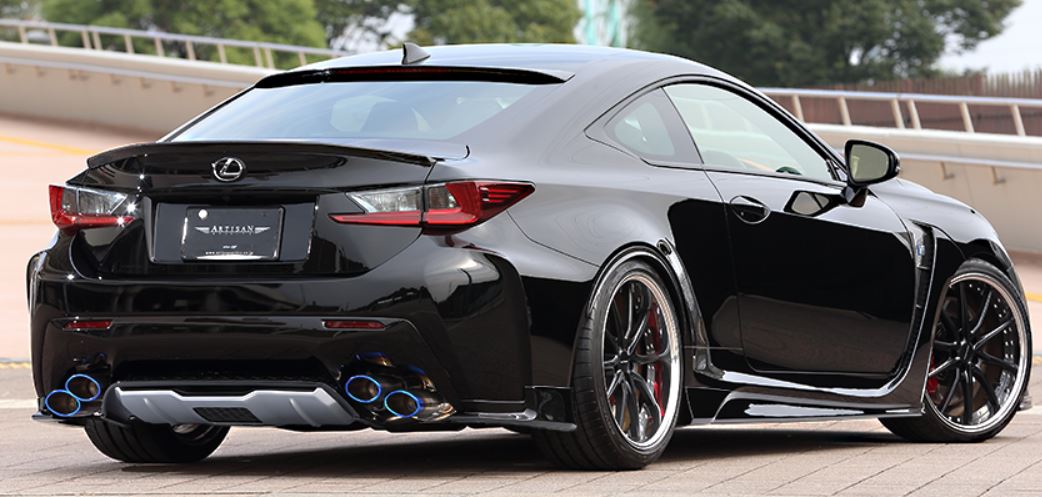 アーティシャンスピリッツ RC F USC10 リアディフューザー 3P FRP 未塗装 ARTISAN SPIRITS SPORTS LINE BLACK LABEL スポーツラインブラックレーベル