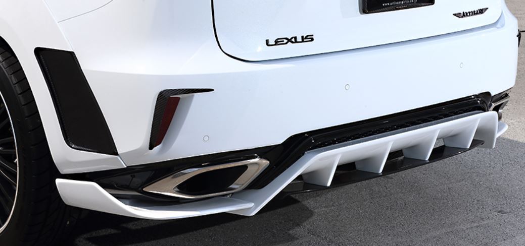 アーティシャンスピリッツ RX 300 200t 350 標準 AGL20W GYL20W 20系 前期 リアアンダーディフューザー 4P FRP 未塗装 ARTISAN SPIRITS SPORTS LINE BLACK LABEL スポーツラインブラックレーベル