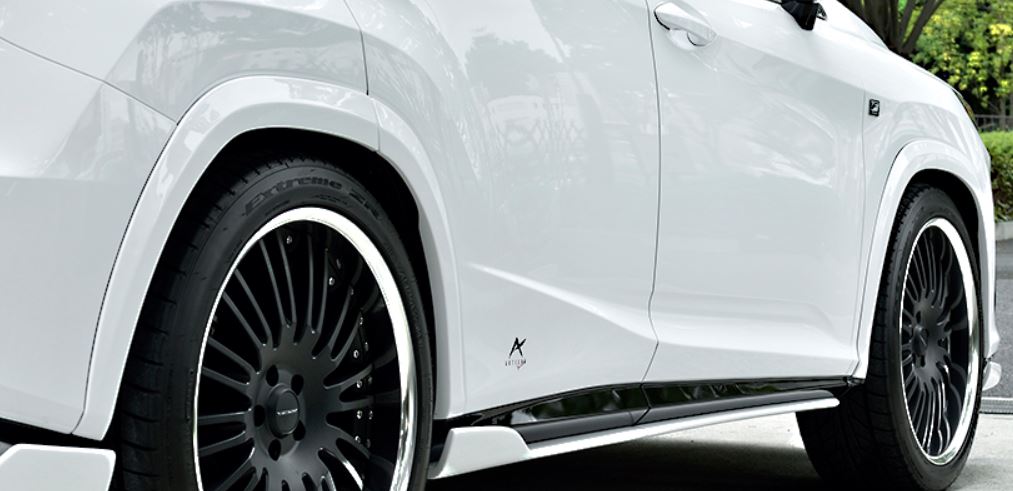 アーティシャンスピリッツ RX 300 200t 450h 350 標準 AGL20W GYL20W 20系 前期 オーバーフェンダーキット 6P 10mmワイド FRP 未塗装 ARTISAN SPIRITS SPORTS LINE BLACK LABEL スポーツラインブラックレーベル