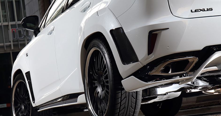 アーティシャンスピリッツ RX 300 200t 450h 350 標準 AGL20W GYL20W 20系 前期 オーバーフェンダーキット 6P 30mmワイド FRP 未塗装 ARTISAN SPIRITS SPORTS LINE BLACK LABEL スポーツラインブラックレーベル