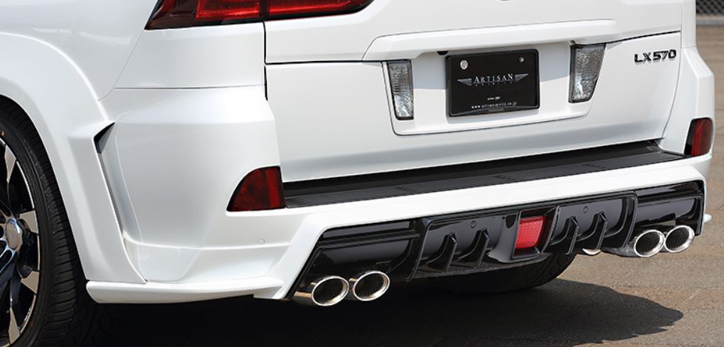 アーティシャンスピリッツ LX 570 URJ201W リアハーフスポイラー FRP 未塗装 ARTISAN SPIRITS SPORTS LINE BLACK LABEL スポーツラインブラックレーベル