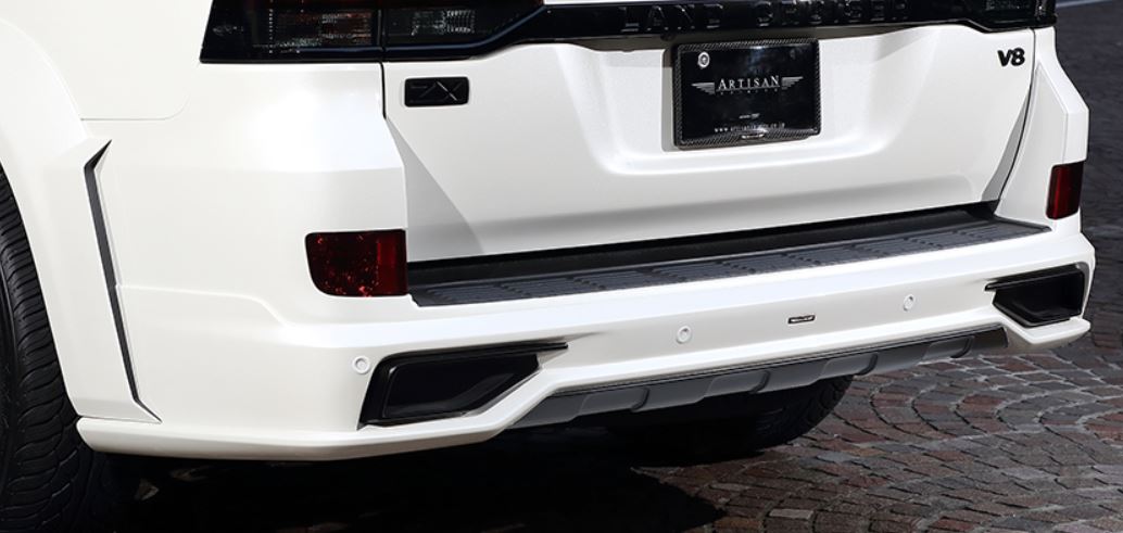 アーティシャンスピリッツ ランドクルーザー URJ202W GNTVK リアハーフスポイラー FRP製(白ゲルコート仕上げ) 未塗装 ARTISAN SPIRITS SPORTS LINE BLACK LABEL スポーツラインブラックレーベル