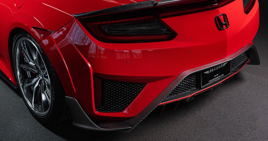 アーティシャンスピリッツ NSX NC1 リアスポイラー 3P FRP 未塗装 ARTISAN SPIRITS SPORTS LINE BLACK LABEL スポーツラインブラックレーベル