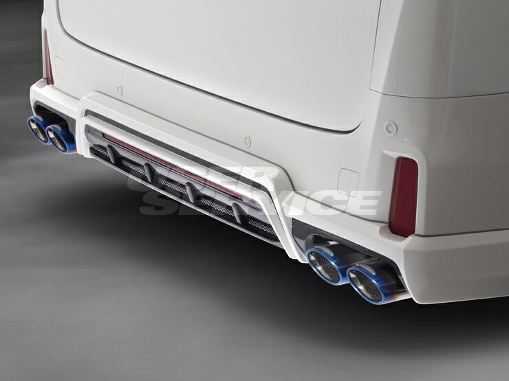 アドミレイション ヴェルファイア 30系 前期 エグゼクティブ マフラー 左右デュアル出し チタンHYBRIDテール(テールスライド式) ステンレス ADMIRATION DEPORTE デポルテ