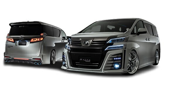 アドミレイション ヴェルファイア 30系 後期 3点セット V3フルキット 未塗装 ADMIRATION Belta ベルタ