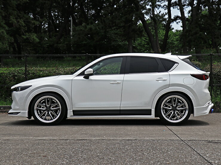 アドミレイション CX-5 KFEP KF5P KF2P サイドステップ FRP 塗装済 2色塗り分け ADMIRATION Belta HALF TYPE ベルタ