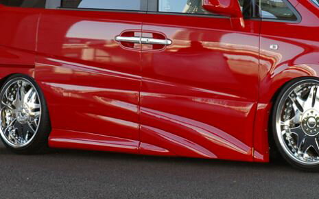 アフェクション ステップワゴン スパーダ RG1 RG2 RG3 RG4 サイドドアパネル 未塗装 AFFECTION ULTIMATE アルティメット