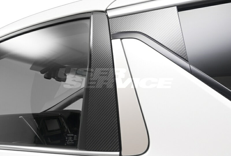 ヴァルド ヴェルファイア 30系 カーボンピラーパネル WALD SPORTS LINE スポーツライン