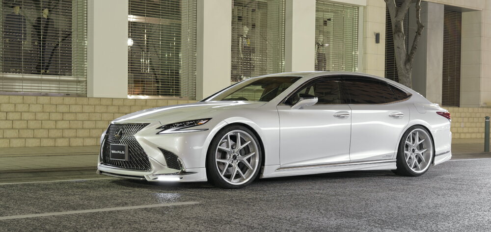 ヴァルド LS500h ハイブリッド GVF5#/VXFA5 3点キット ABS製 未塗装 WALD EXECUTIVE LINE エグゼクティブライン