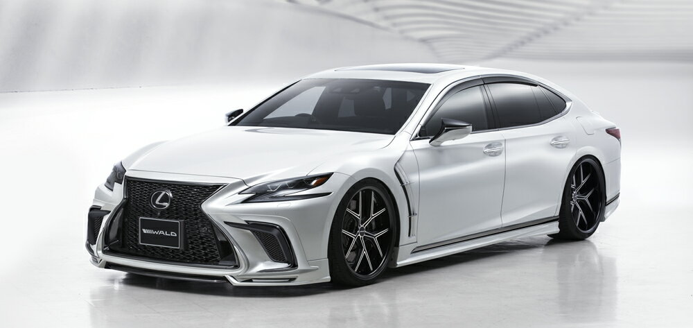 ヴァルド LS500h ハイブリッド GVF50系 VXFA50系 4点キット ABS製 未塗装 WALD Executive Line エグゼクティブライン