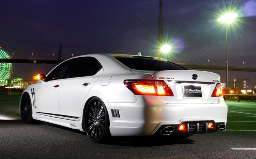 ヴァルド LS460 LS460L LS600h LS600hL USF40 USF41 UVF45 UVF46 トランクスポイラー ABS製 未塗装 WALD SPORTS LINE BLACK BISON EDITION スポーツラインブラックエディション