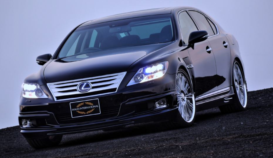 ヴァルド LS600h LS600hL UVF45 UVF46 3点キット ショート用 ABS製 未塗装 WALD EXECUTIVE LINE エグゼクティブライン