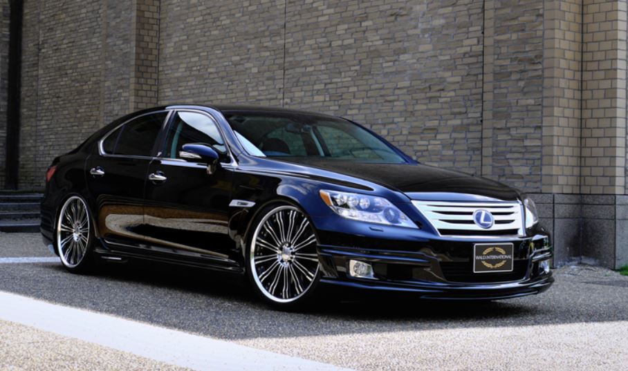 ヴァルド LS600h LS600hL UVF45 UVF46 フロントハーフスポイラー ABS製 未塗装 WALD EXECUTIVE LINE エグゼクティブライン