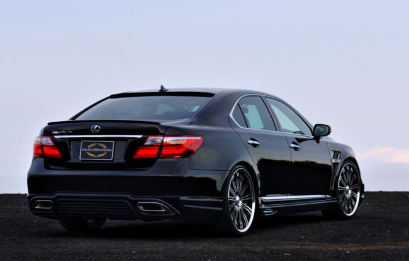 ヴァルド LS600h LS600hL UVF45 UVF46 リアスカート ABS製 未塗装 WALD EXECUTIVE LINE エグゼクティブライン