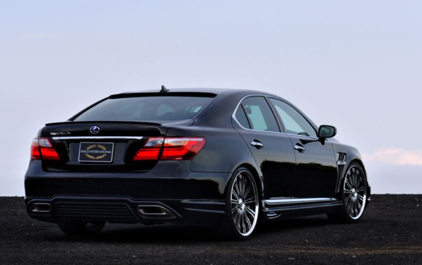 ヴァルド LS600h LS600hL UVF45 UVF46 トランクスポイラー ABS製 未塗装 WALD EXECUTIVE LINE エグゼクティブライン