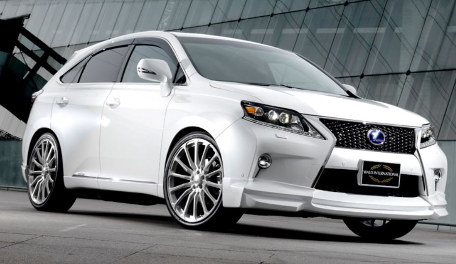 ヴァルド RX350 450h GGL15W GYL15W 2点キット 未塗装 WALD EXECUTIVE LINE エグゼクティブライン